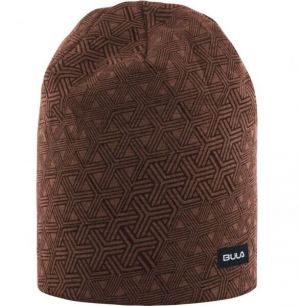 Bula GEO PRINTED WOOL BEANIE Čiapka, hnedá, veľkosť
