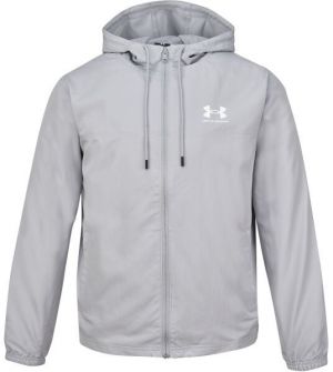 Under Armour RIVAL WOVEN WINDBREAKER Pánska bunda, sivá, veľkosť L