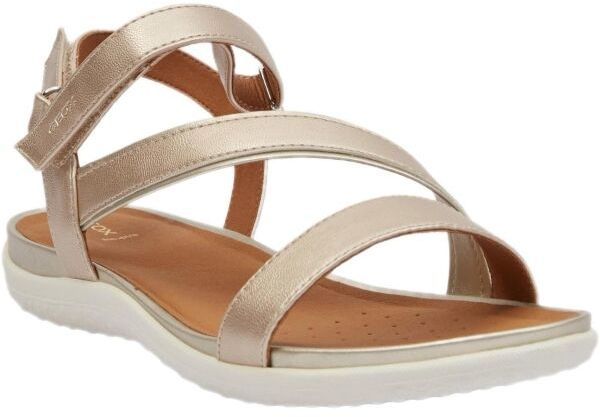 Geox D SANDAL VEGA Dámske sandále, zlatá, veľkosť