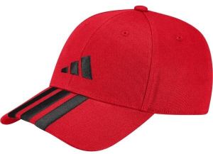 adidas BBALL 3S CAP CT Šiltovka, červená, veľkosť