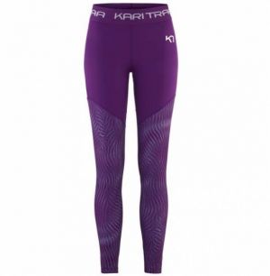 KARI TRAA VILDE TIGHTS Dámske legíny, fialová, veľkosť