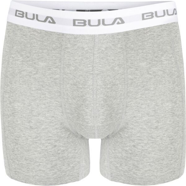 Bula SOLID BOXER Pánske boxerky, sivá, veľkosť