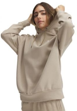 Under Armour ESSENTIAL FLC OS HOODIE Dámska mikina, hnedá, veľkosť S