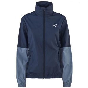 KARI TRAA NORA JACKET Dámska vetruodolná bunda, tmavo modrá, veľkosť