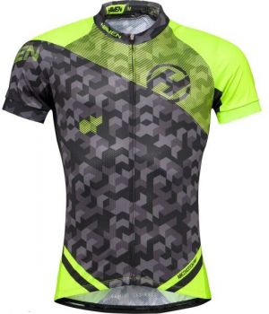 HAVEN SINGLETRAIL MEN Pánsky cyklistický dres, čierna, veľkosť