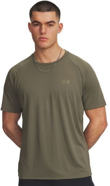 Under Armour TECH 2.0 SS Pánske tričko, khaki, veľkosť L