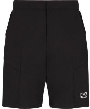 EA7 SHORTS Pánske šortky, čierna, veľkosť
