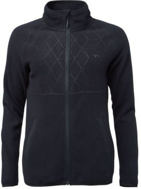 Willard MANOA Dámska flísová mikina, čierna, veľkosť XXL