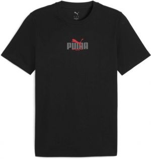 Puma GRAPHIC WORDING TEE Pánske tričko, čierna, veľkosť