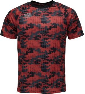 Umbro PRO TRAINING GRAPHIC JERSEY Pánske športové tričko, červená, veľkosť