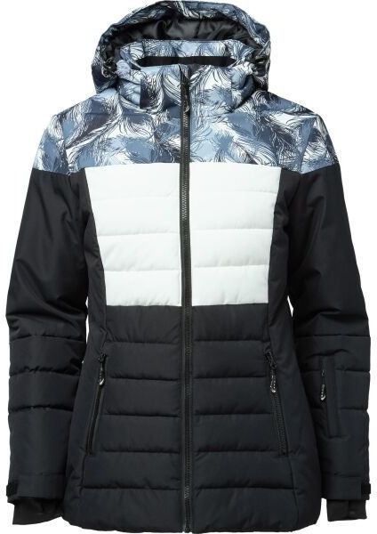 Willard LUBCA Dámska prešívaná lyžiarska bunda, čierna, veľkosť XXL