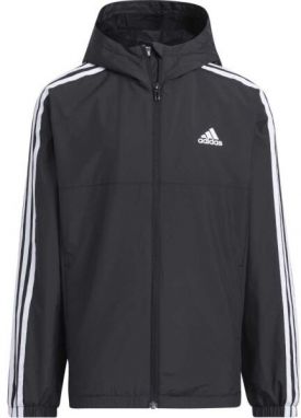 adidas WOVEN JACKET KIDS Detská bunda, čierna, veľkosť