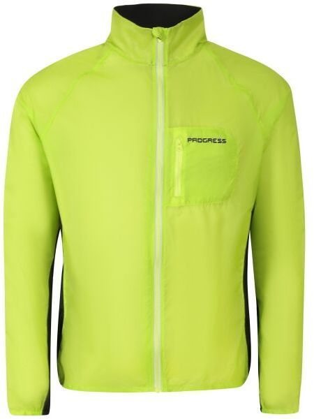 PROGRESS CONDOR Ultraľahká cyklistická vetrovka, svetlo zelená, veľkosť
