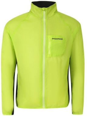 PROGRESS CONDOR Ultraľahká cyklistická vetrovka, svetlo zelená, veľkosť