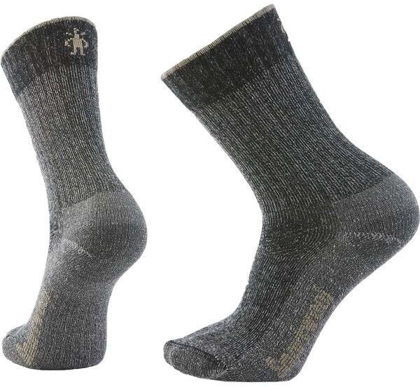 Smartwool HIKE CLASSIC EDITION LIGHT CUSHION 2ND CUT CREW SOCKS Turistické ponožky, tmavo sivá, veľkosť
