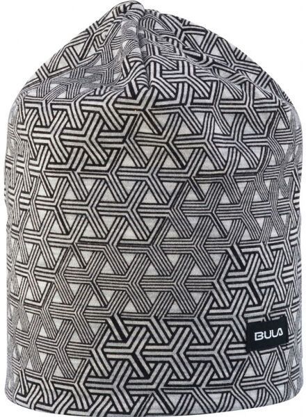 Bula GEO PRINTED WOOL BEANIE Čiapka, čierna, veľkosť UNI