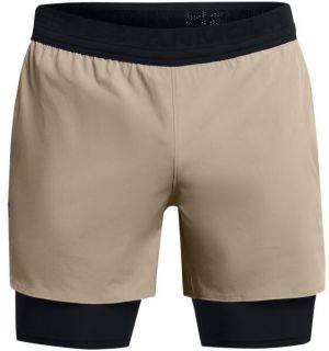 Under Armour PEAK WOVEN Pánske kraťasy, hnedá, veľkosť S