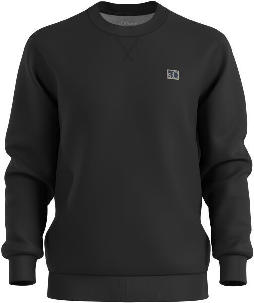 s.Oliver SWEATSHIRT Pánska mikina, čierna, veľkosť 5XL