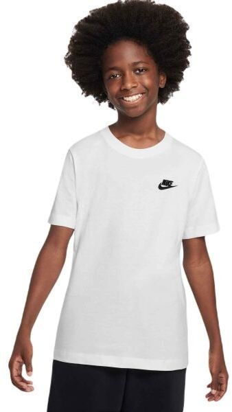 Nike SPORTSWEAR Detské tričko, biela, veľkosť