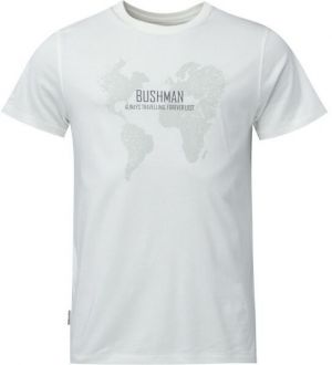 BUSHMAN YATTO Pánske tričko, biela, veľkosť
