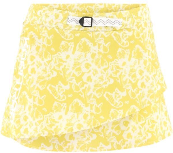KARI TRAA ANE SKORT Dámska bežecká sukňa, žltá, veľkosť
