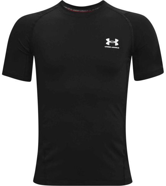 Under Armour HG ARMOUR Chlapčenské tričko, čierna, veľkosť S