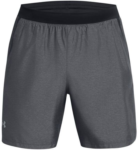 Under Armour UA LAUNCH 7'' HEATHER Pánske kraťasy, sivá, veľkosť