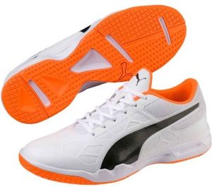 Puma TENAZ Pánska halová obuv, biela, veľkosť 40.5