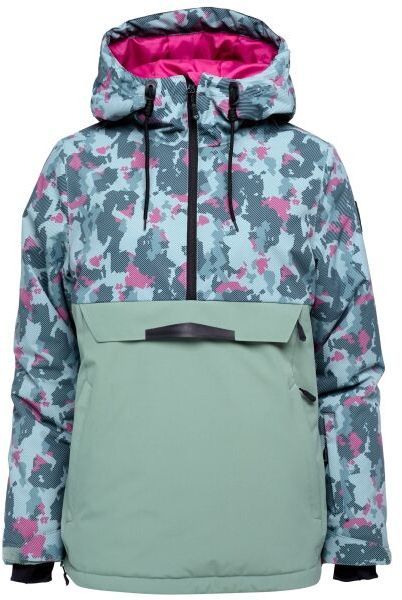 LOAP LAWNORA Dámska lyžiarska bunda, svetlo zelená, veľkosť