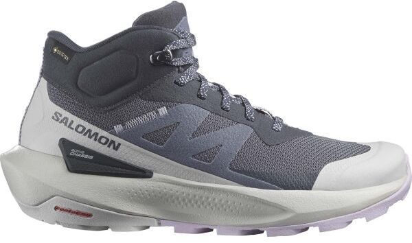 Salomon ELIXIR ACTIV MID GTX W Dámska turistická obuv, tmavo sivá, veľkosť 40