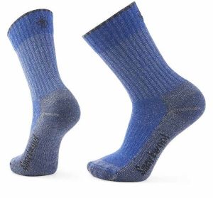 Smartwool HIKE CLASSIC EDITION LIGHT CUSHION 2ND CUT CREW SOCKS Turistické ponožky, modrá, veľkosť