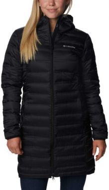 Columbia LAKE 22 II DOWN LONG HOODED JACKET Dámska zimná bunda, čierna, veľkosť