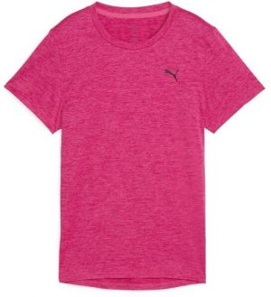 Puma W TAD ESSENTIAL HEATHER TEE Dámske tričko, ružová, veľkosť
