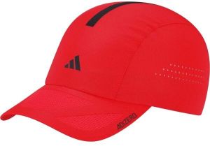 adidas RUNNING X ADIZERO HEAT.RDY CAP Unisex šiltovka, červená, veľkosť