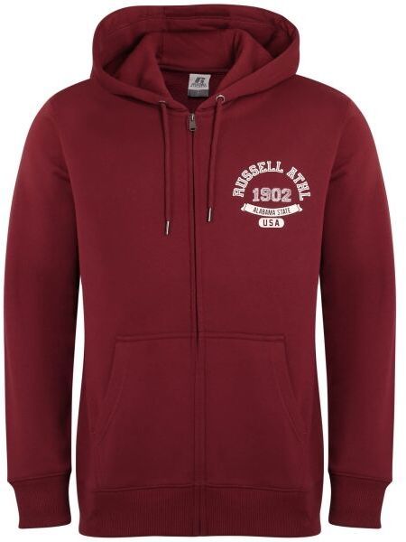 Russell Athletic SWEATSHIRT Pánska mikina, vínová, veľkosť
