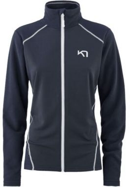 KARI TRAA KARI F/Z FLEECE Dámska flísová mikina, tmavo modrá, veľkosť