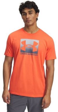 Under Armour M BOXED SPORTS UPDATED Pánske tričko, oranžová, veľkosť S