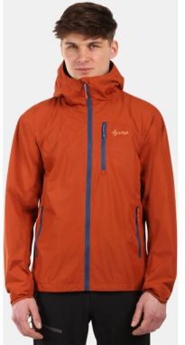 KILPI SONNA Pánska outdoorová bunda, hnedá, veľkosť XXXL