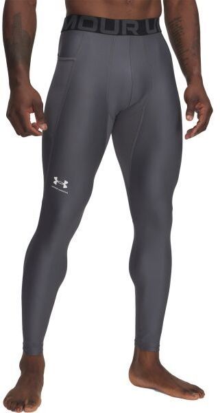 Under Armour HG ARMOUR LEGGINGS Pánske legíny, tmavo sivá, veľkosť