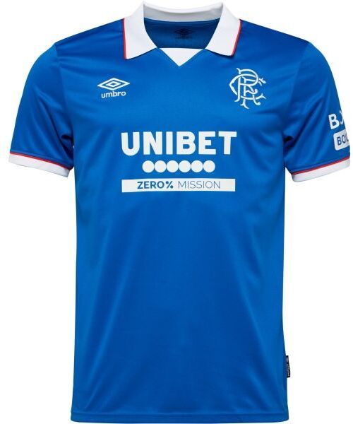 CASTORE RANGERS HOME SS SHIRT Pánsky domáci dres, modrá, veľkosť