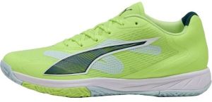 Puma ACCELERATE TURBO 4 Unisex obuv na hádzanú, reflexný neón, veľkosť 40.5