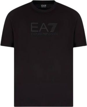 EA7 T-SHIRT Pánske tričko, čierna, veľkosť