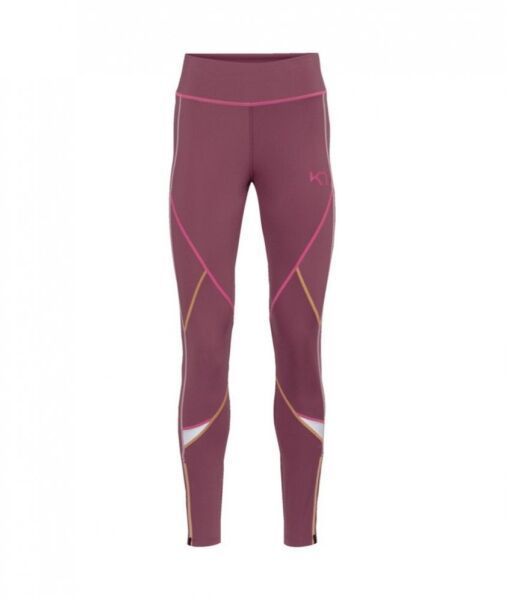 KARI TRAA LOUISE 2.0 TIGHTS Dámske športové legíny, vínová, veľkosť
