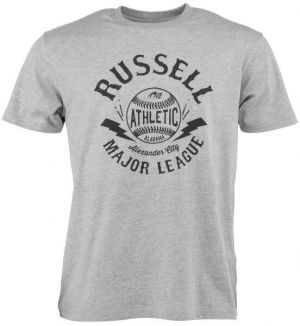 Russell Athletic T-SHIRT M Pánske tričko, sivá, veľkosť