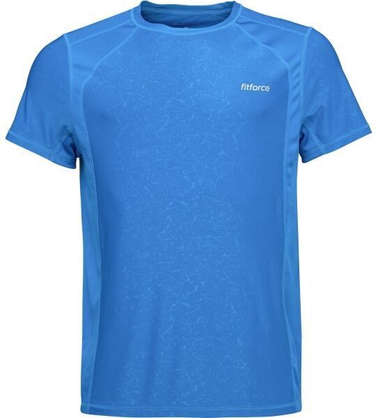 Fitforce ARRISTO Pánske bežecké tričko, modrá, veľkosť XXL