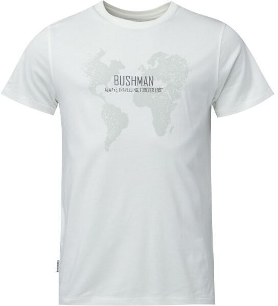 BUSHMAN YATTO Pánske tričko, biela, veľkosť