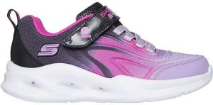 Skechers SOLA GLOW - COLOR BREEZE Dievčenská voľnočasová obuv, fialová, veľkosť