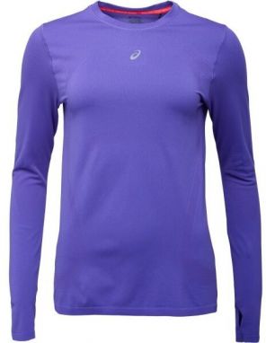 ASICS ROAD SEAMLESS LS TOP Dámske tričko s dlhým rukávom, fialová, veľkosť