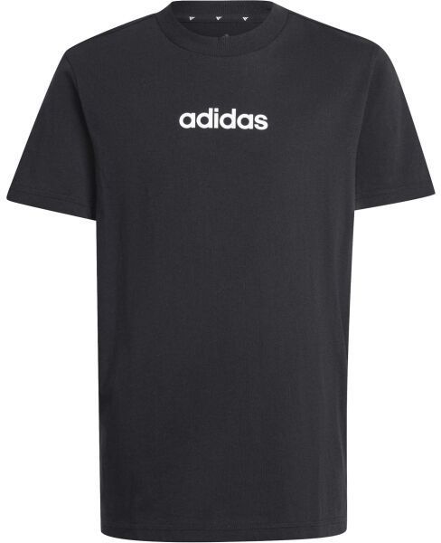 adidas LINEAR Chlapčenské tričko, čierna, veľkosť