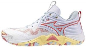Mizuno WAVE MOMENTUM ELITE Dámska volejbalová obuv, biela, veľkosť 41